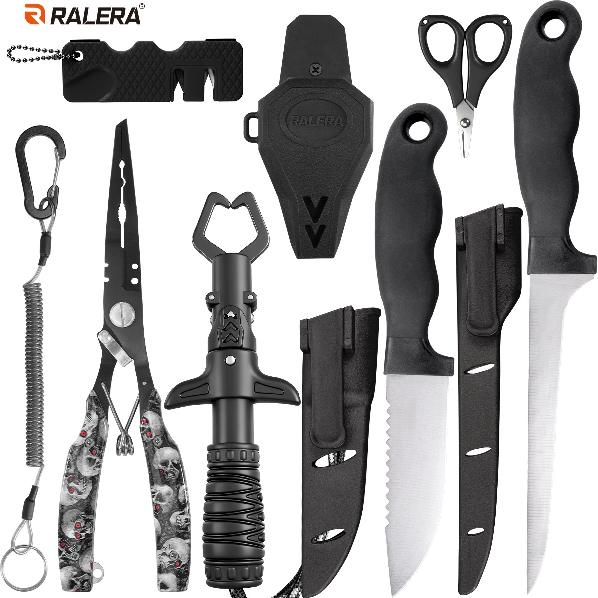 Fishing Equipment Essentials - Zestaw narzędzi do wędkarstwa na przynęty: