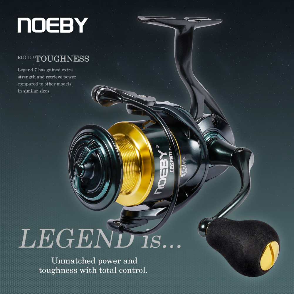 Fishing Equipment Brands - Noeby Spinning Fishing Reel 3000 4000
