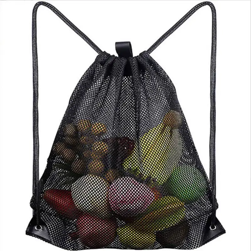 Fishing Equipment Bag - Plecak siatkowy ze sznurkiem, szybka torba