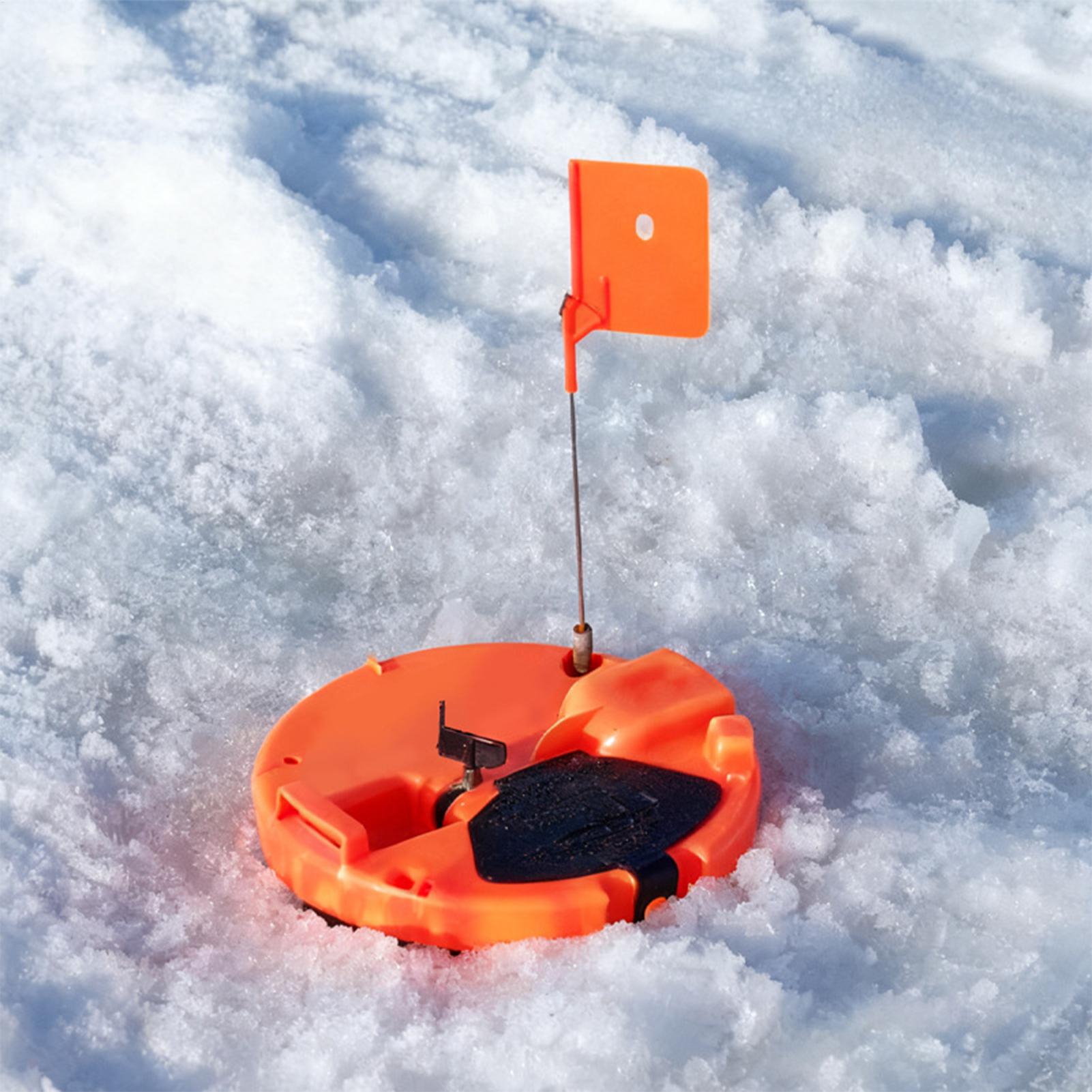 Ice Fishing Tip Up - Automatyczny sygnalizator zanęty podlodowej z flagą