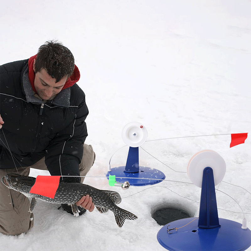 Ice Fishing Tip Up - Zestaw do łowienia pod lodem z