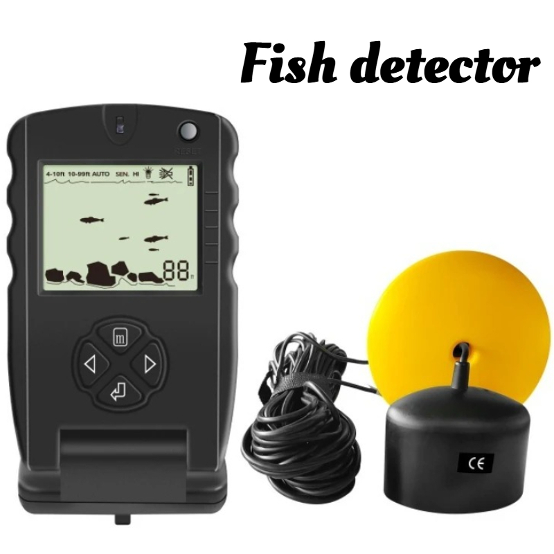Fishing Equipment English - Sonarowy wykrywacz ryb Lekki Przenośny Wykrywacz