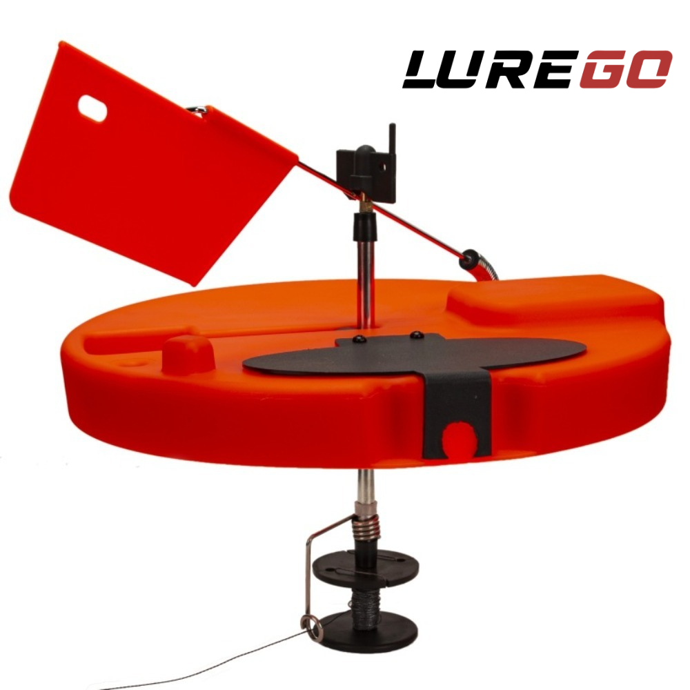 Ice Fishing Tip Up - 1 szt. Uniwersalny sygnalizator zanęty do