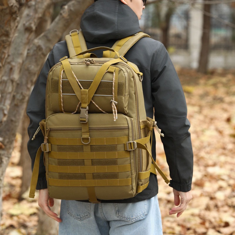 Fishing Equipment Bag - Wielofunkcyjna, wodoodporna torba męska o dużej