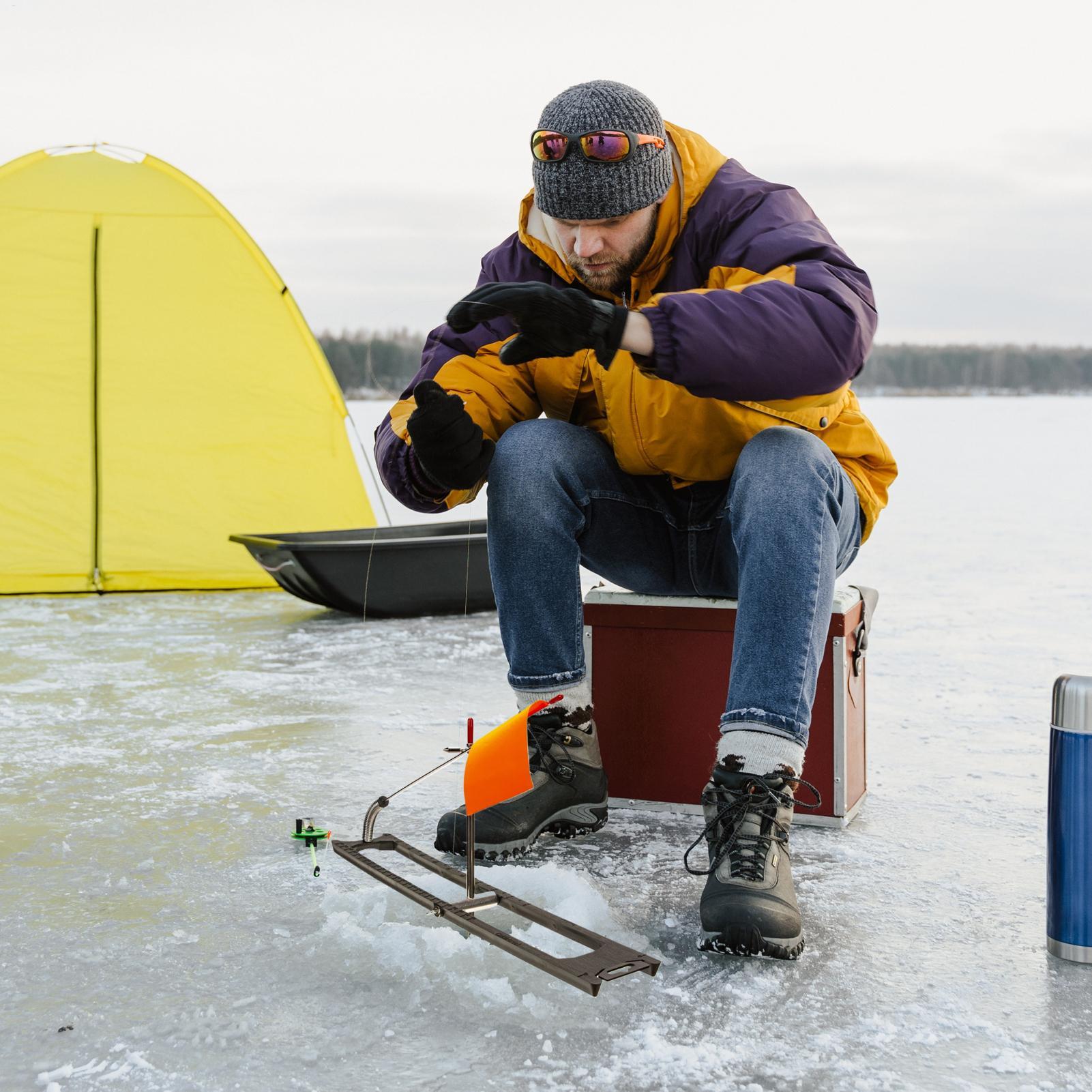 Ice Fishing Tip Up - Flagi do wędkowania pod lodem, akcesoria
