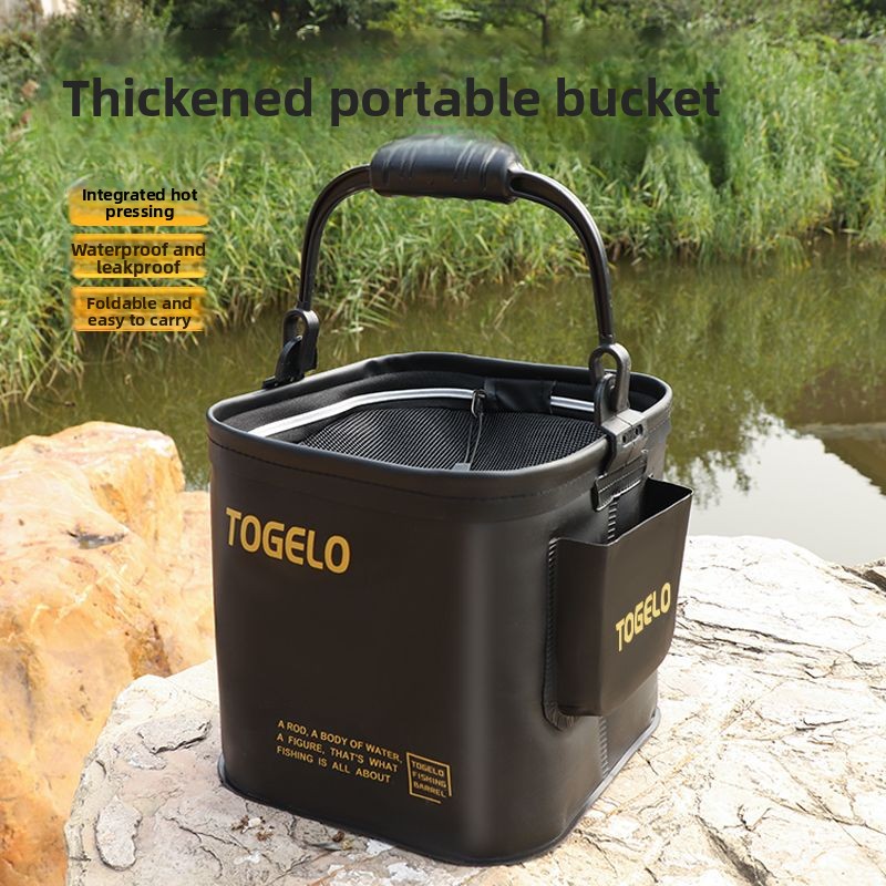 Wiadro na ryby Nowe składane w – Fishing Equipment In recenzja i cena