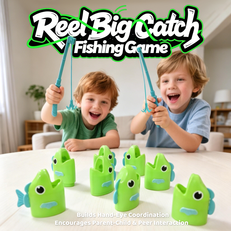 Gra w łapanie ryb dla 2 graczy – Fishing Equipment Kids recenzja i cena