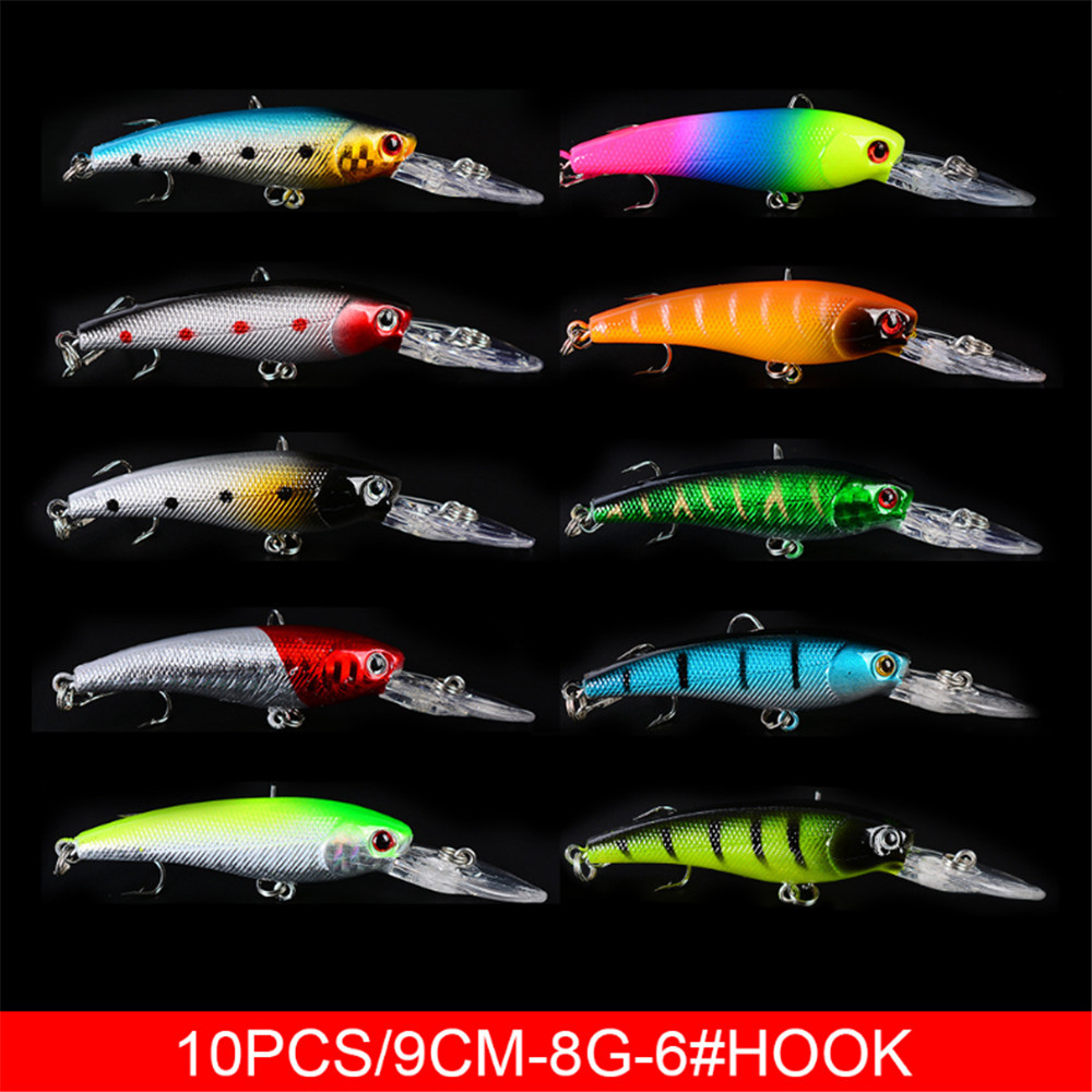 20 sztuk/partia Minnow zestaw  – Fishing Equipment Kit recenzja i cena