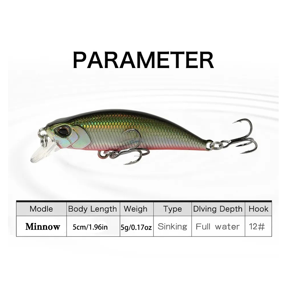15 szt. Tonących Przynęt Wędka – Fishing Equipment Kit recenzja i cena
