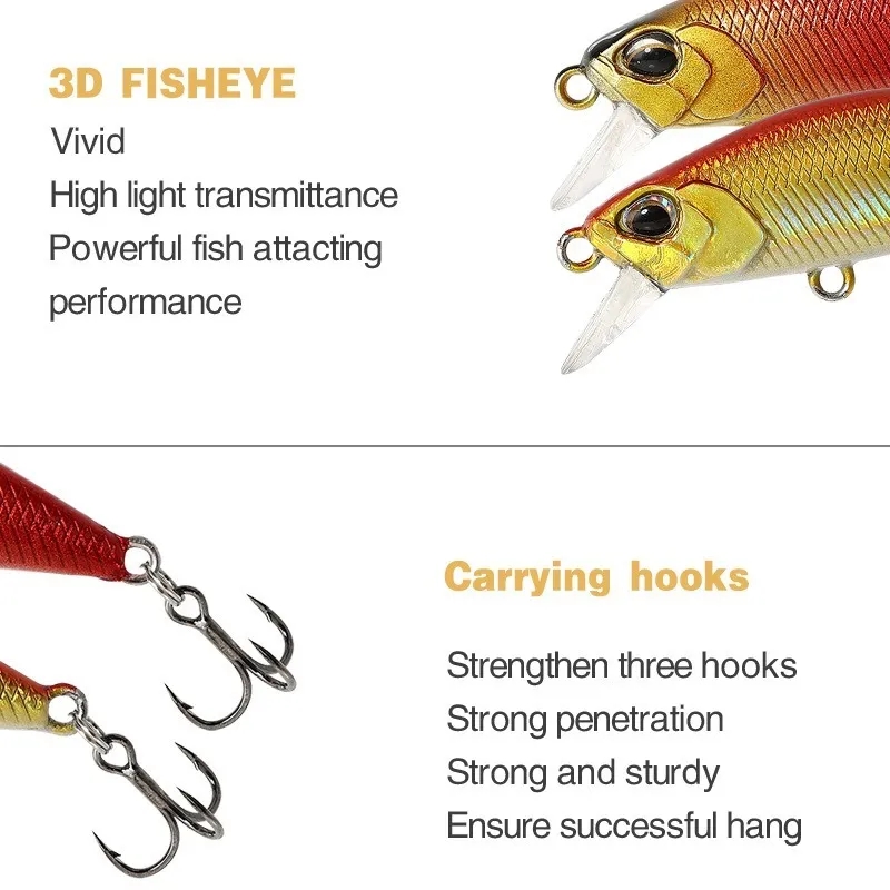 15 szt. Tonących Przynęt Wędka – Fishing Equipment Kit recenzja i cena