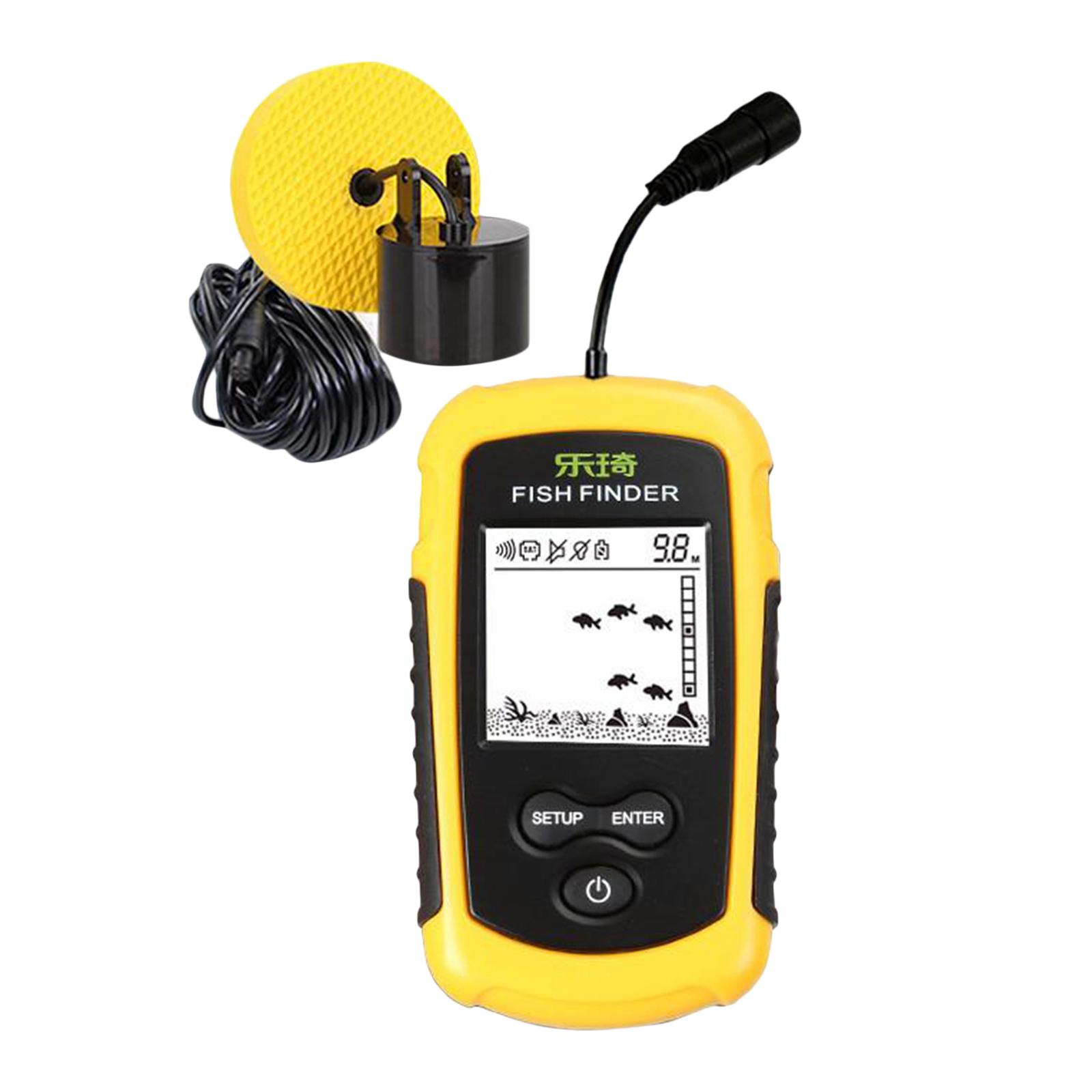 Przenośny wykrywacz ryb, sonar – Fishing Equipment English recenzja i cena