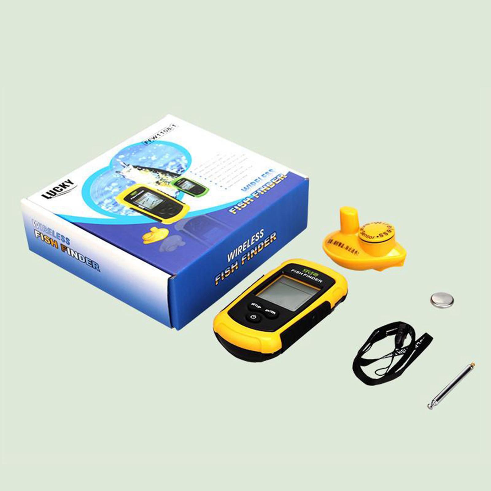 Przenośny wykrywacz ryb, sonar – Fishing Equipment English recenzja i cena