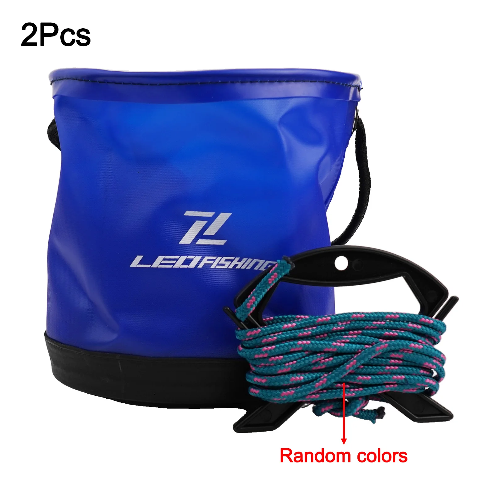 4.  5L Okrągłe składane wiadro – Fishing Equipment Kit recenzja i cena