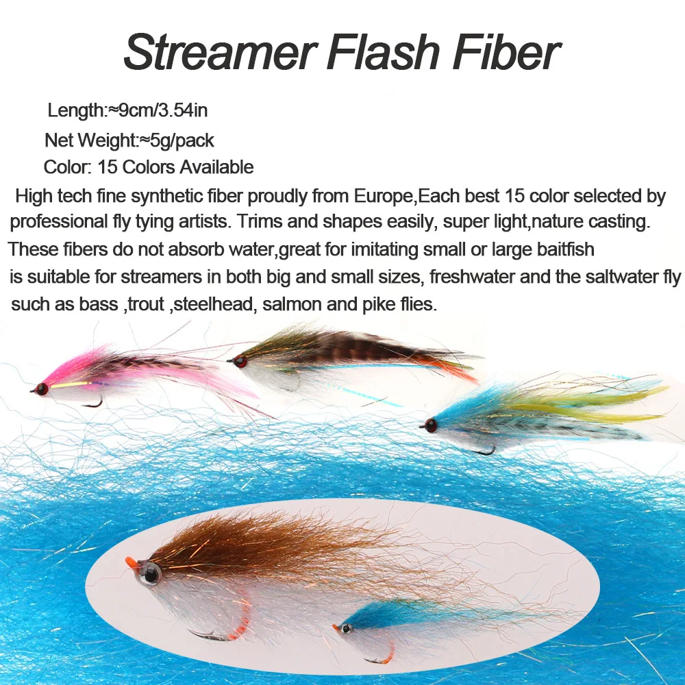 ICERIO 2 worki Flash Streamer  – Fishing Equipment Kit recenzja i cena