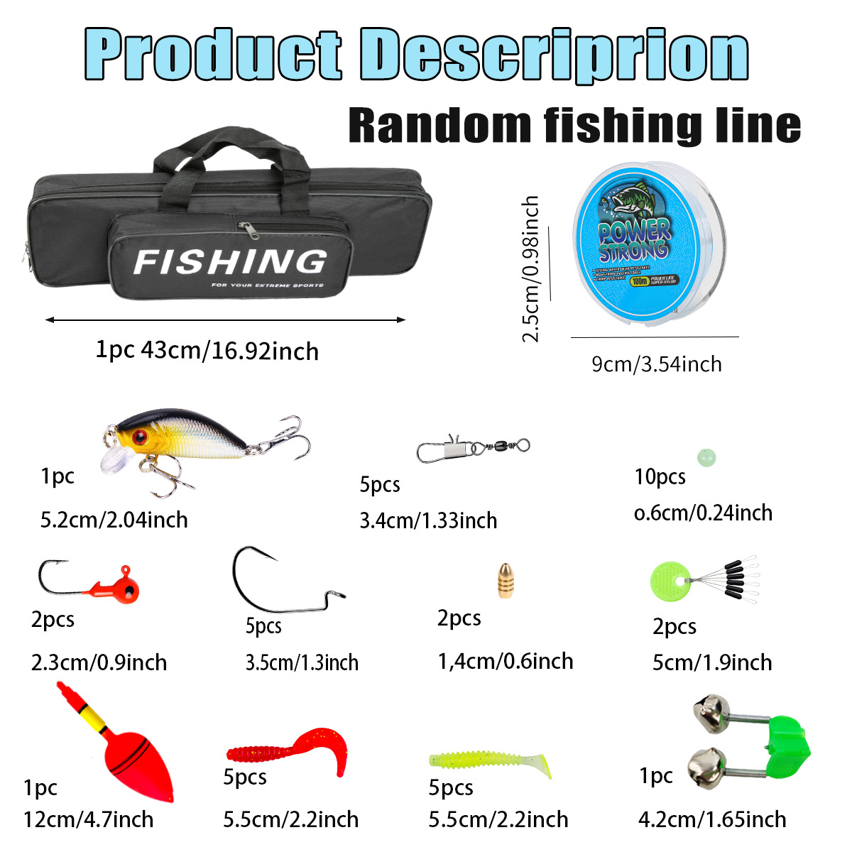 1.8-metrowy zielony teleskopow – Fishing Equipment Kit recenzja i cena