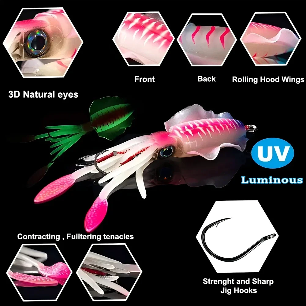ZUKIBO Soft Squid Bait Fishing – Quality Fishing Equipment recenzja i cena